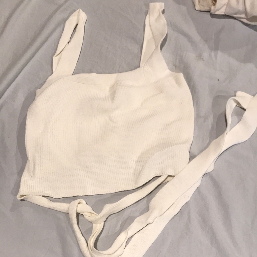 UO crop top straps